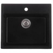 Мойка кухонная ZERIX ZS-5751S-14 Черный металлик ZX4602 