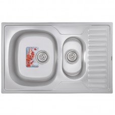 Мойка кухонная HAIBA 78x50 ARMONIA satin HB0650 