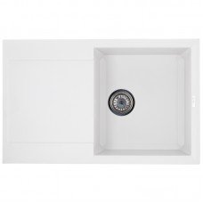 Мойка кухонная ZERIX ZS-7950S-01 Белая ZX4579 