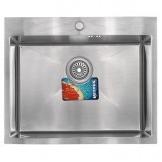 Мойка кухонная MIXXUS MX6050-185x1 0 satin MX0657 