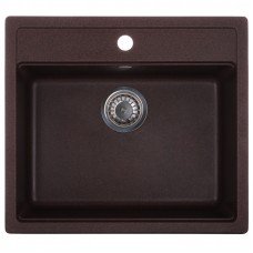 Мойка кухонная ZERIX ZS-5751S-12 Коричневая ZX4600 