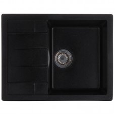 Мойка кухонная ZERIX ZS-6550S-14 Черный металлик ZX4546 