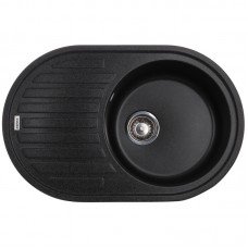 Мойка кухонная ZERIX ZS-7750R-13 Графитная ZX4561 
