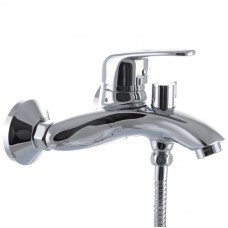 Смеситель для ванны Haiba MAGIC 009 с черной ручкой HB0696 