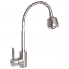 Смеситель для кухни ZERIX LR74304 с рефлективным изливом LL1207 