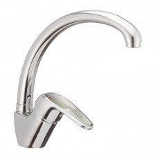 Смеситель для кухни Haiba MAGIC 011 с серой ручкой HB0675 