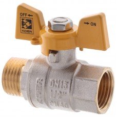 Кран с американкой 1/2" ГШБ ГАЗ KOER KR 218 G KR0036 