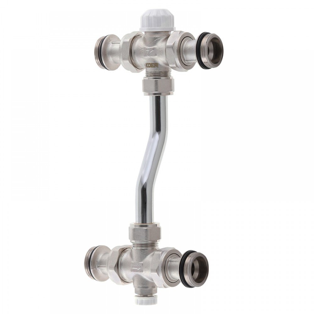 Байпас для коллектора KOER KR.1023 - 1" с трехходовым разделителем (KR2891)