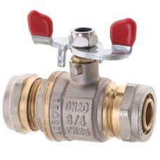 Кран шаровый WATERPRO WING 20x20 MA0120 