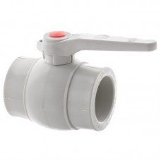 Кран шаровый PPR КШ ручка для горячей воды 63 KOER K0180 PRO KP0232 
