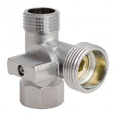 Кран трехходовой 1/2Mx3/4Mx1/2F KOER KR 515 KR0103 