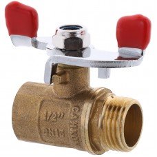 Кран шаровый СК 1/2" ГШБ Б/Н ART 607 WP0045 