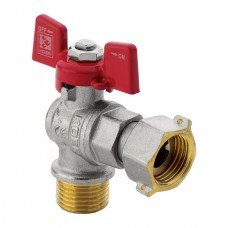 Кран с накидной гайкой 1/2" ГШБ УГЛОВОЙ KOER KR 221 KR0170 