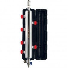 Гидрострелка KOER KR S1032 4/2 с воздухоотвод и дренаж краном 1" НР SUS304 KR2959 
