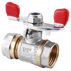Кран шаровый СК WING 16x1/2F WP0002 