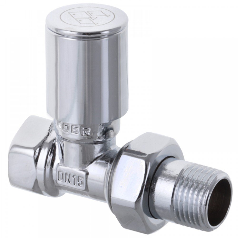 Кран для полотенцесушителя прямой KOER KR.532 - 1/2" (KR3074)