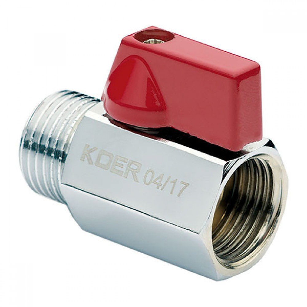 Кран "МИНИ" 1/2" ГШБ KOER KR.401 (KR0156)