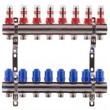 Коллекторный блок с расходомерами KOER KR 1110-08 1”x8 WAYS KR2645 