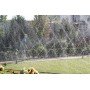 Шланг туман Presto-PS лента Silver Spray длина 100 м, ширина полива 8 м, диаметр 40 мм (401007-5)-601008-5