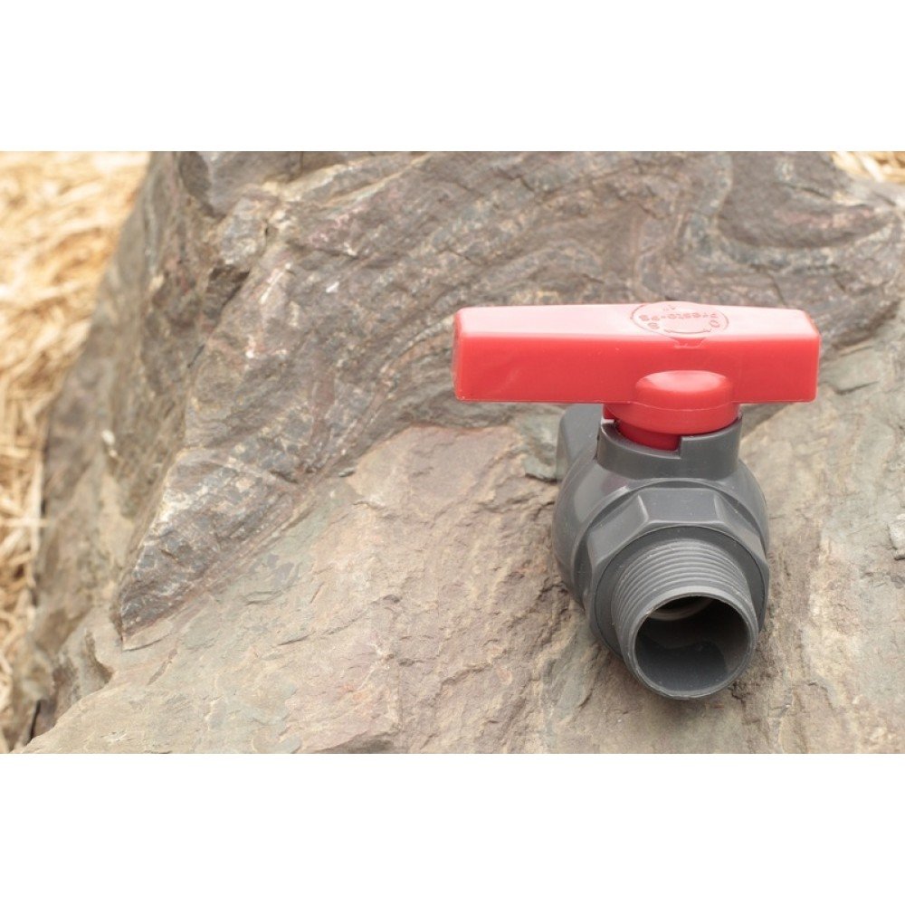 Кран шаровый Presto-PS с наружной и внутренней резьбой 1/2 дюйма PFV-0120
