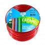 Шланг поливочный Presto-PS силикон садовый Caramel (красный) диаметр 3/4 дюйма, длина 20 м (SE-3/4 20)-SE-3/4 20