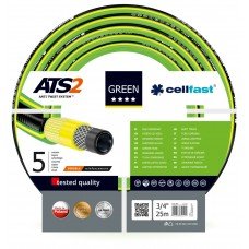 Шланг садовый Cellfast Green ATS2 для полива диаметр 3/4 дюйма, длина 25 м GR 3/4 25