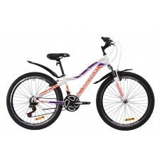 Велосипед 26" Discovery KELLY 2020 бело-фиолетовый с оранжевым OPS-DIS-26-247