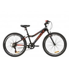 Велосипед 24" Formula ACID 1 0 Vbr 2020 черно-красный с серым OPS-FR-24-183
