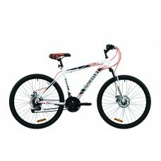 Велосипед 26" Discovery RIDER DD 2020 бело-красный с серым OPS-DIS-26-330