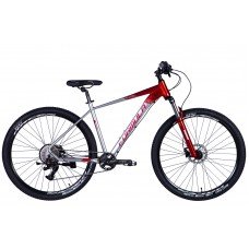 Велосипед AL 29" Formula ZEPHYR 1.0 AM HDD рама- 2024 (красно-серебристый) OPS-FR-29-264