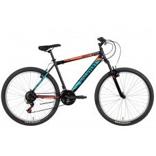Велосипед ST 27,5" Discovery AMULET Vbr рама- " 2022 TGB (черно-красный с бирюзовым (м)) OPS-DIS-27,5-001