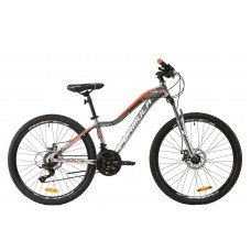 Велосипед 26" Formula MYSTIQUE 1 0 2020 серебристо-оранжевый с белим OPS-FR-26-363