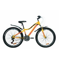 Велосипед 26" Discovery KELLY 2020 желто-сиреневый с черным OPS-DIS-26-254