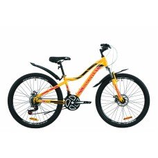 Велосипед 26" Discovery KELLY DD 2020 желто-сиреневый с черным OPS-DIS-26-258