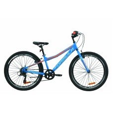 Велосипед 24" Formula FOREST 2020 сине-оранжевый OPS-FR-24-213
