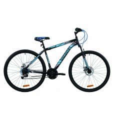 Велосипед 29" Discovery RIDER DD 2020 черно-синий м OPS-DIS-29-085