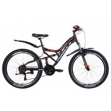 Велосипед 26" Formula ATLAS 2021 черно-оранжевый м OPS-FR-26-453