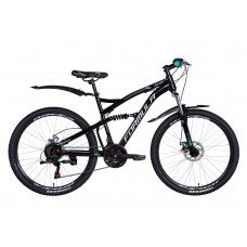 Велосипед 26" Formula X-ROVER 2021 (черно-бирюзовый ) OPS-FR-26-481