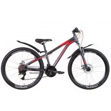 Велосипед ST 29" Discovery TREK AM DD 2022 (серо-красный (м)) OPS-DIS-29-124