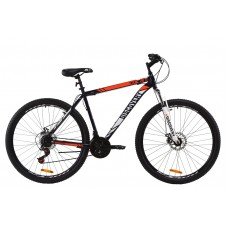 Велосипед 29" Discovery TREK DD 2020 сине-оранжевый OPS-DIS-29-054