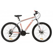 Велосипед 27 5" Formula THOR 1 0 2020 серебристо-черный с красным OPS-FR-27 5-044 OPS-FR-27.5-044