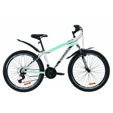 Велосипед 26" Discovery TREK 2020 бело-черный с синим OPS-DIS-26-266