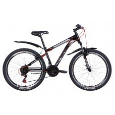 Велосипед 26" Discovery TREK 2021 (сине-оранжевый ) OPS-DIS-26-378