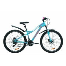 Велосипед 26" Formula ELECTRA DD 2020 бирюзовый OPS-FR-26-397