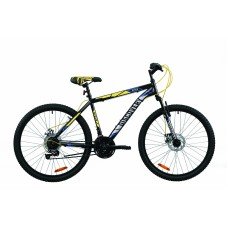 Велосипед 26" Discovery RIDER DD 2020 черно-салатно-серый м OPS-DIS-26-333