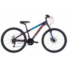 Велосипед 26" Discovery RIDER DD 2021 (черно-синий с красным (м)) OPS-DIS-26-412