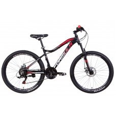 Велосипед AL 26" Formula ALPINA AM DD 2021 (черно-красный с серым) OPS-FR-26-495
