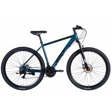 Велосипед AL 29'' SPACE-038 DD трещотка рама- 2024 (бирюзовый) OPS-SP-29-000