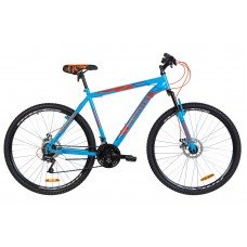 Велосипед 29" Discovery RIDER DD 2020 сине-оранжевый OPS-DIS-29-077
