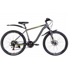 Велосипед 26" Formula KOZAK AM DD 2022 (серо-красный) OPS-FR-26-675